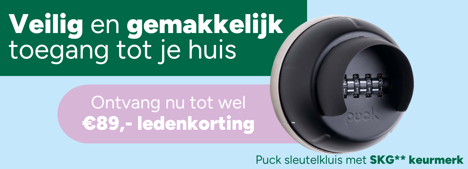 Sleutelkluis Puck